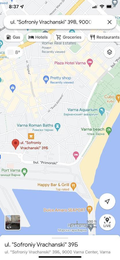 New Luxury Furnished Apartment - Beach, Varna Center & Fast Wi-Fi المظهر الخارجي الصورة